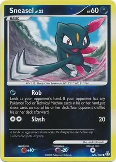 Sneasel Reverse Holo 120