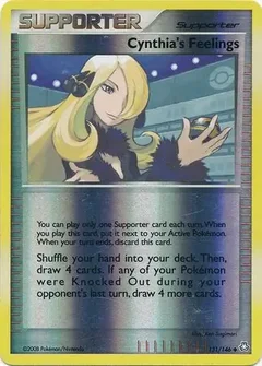 Cynthia's Feelings Reverse Holo 131