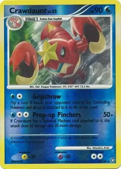 Crawdaunt Reverse Holo 22