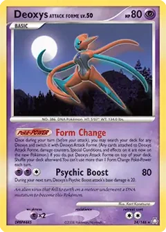Deoxys Attack Forme 24
