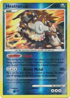 Heatran Reverse Holo 30