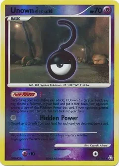 Unown Reverse Holo 82