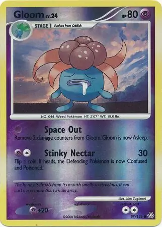 PokeDATA - Check current Pokemon card values for Gloom Reverse Holo 97! PokeDATA - Check current Pokemon card values for Gloom Reverse Holo 97!