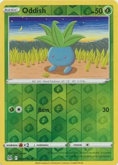 Oddish Reverse Holo 001