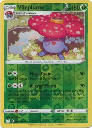 Vileplume Reverse Holo