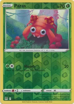 Paras Reverse Holo 004