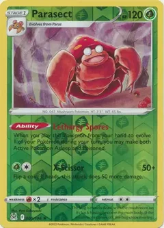 Parasect Reverse Holo 005