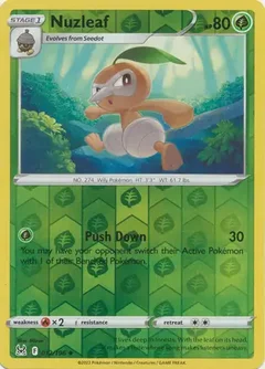 Nuzleaf Reverse Holo 012
