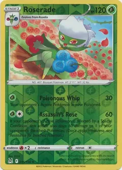 Roserade Reverse Holo 015