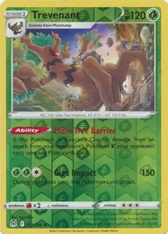 Trevenant Reverse Holo 017