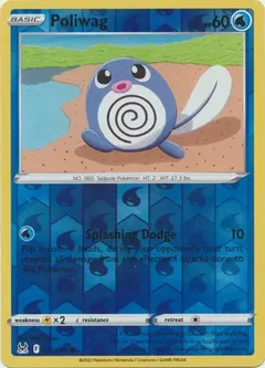 Poliwag Reverse Holo 030