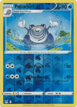 Poliwhirl Reverse Holo