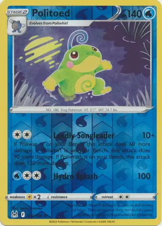Politoed Reverse Holo