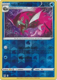 Hisuian Basculegion Reverse Holo 045