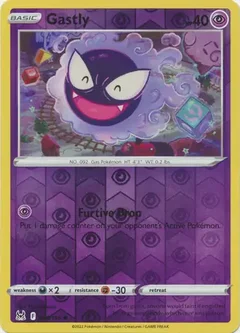 Gastly Reverse Holo 064