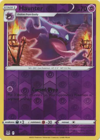 Haunter Reverse Holo