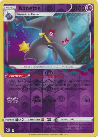 Banette Reverse Holo