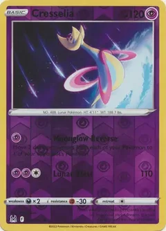 Cresselia Reverse Holo 074