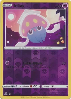 Inkay Reverse Holo 077
