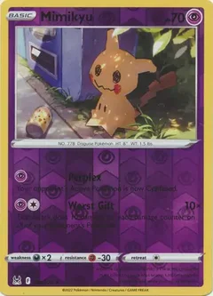 Mimikyu Reverse Holo 080