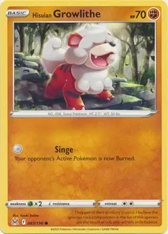 Hisuian Growlithe 083