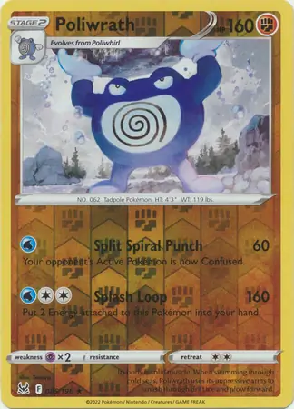 Poliwrath Reverse Holo