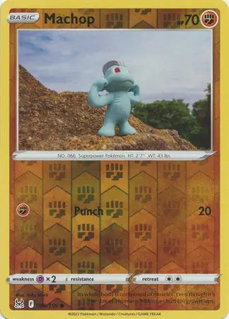 Machop Reverse Holo