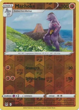 Machoke Reverse Holo
