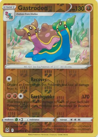 Gastrodon Reverse Holo