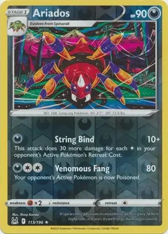 Ariados Reverse Holo 113