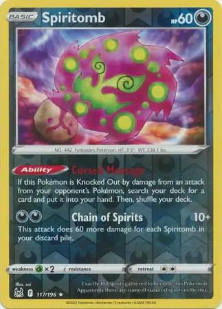 Spiritomb Reverse Holo