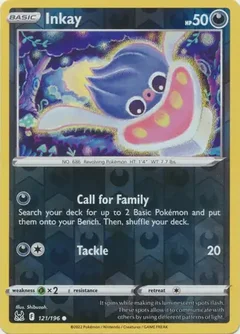 Inkay Reverse Holo 121