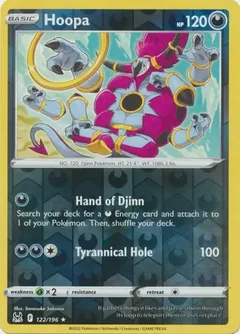 Hoopa Reverse Holo 122