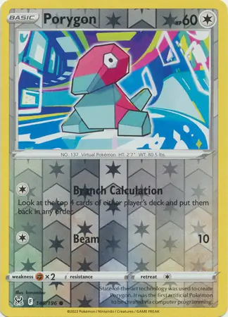 Porygon Reverse Holo