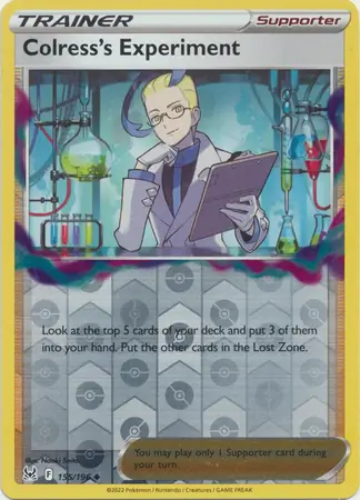 Colress's Experiment Reverse Holo