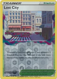 Lost City Reverse Holo 161