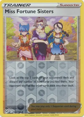 Miss Fortune Sisters Reverse Holo