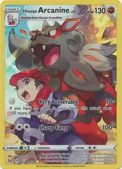 Hisuian Arcanine TG08