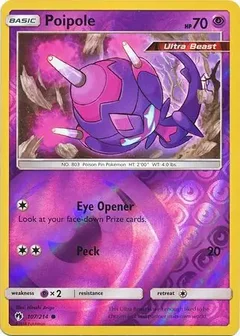 Poipole Reverse Holo 107
