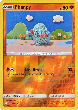 Phanpy Reverse Holo