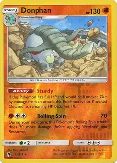 Donphan Reverse Holo 112