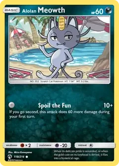 Alolan Meowth 118