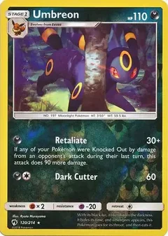 Umbreon Reverse Holo 120