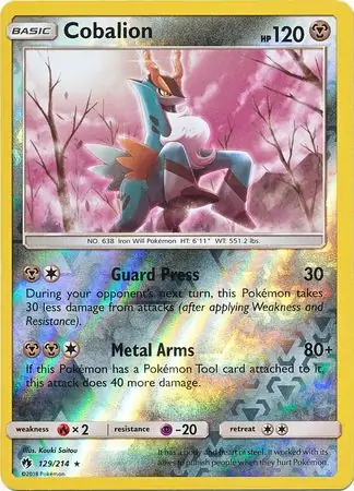 Cobalion Reverse Holo