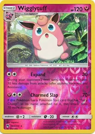 Wigglytuff Reverse Holo