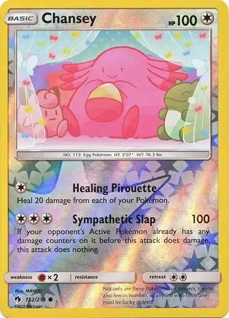 Chansey Reverse Holo