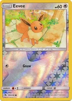 Eevee Reverse Holo 155