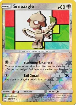 Smeargle Reverse Holo
