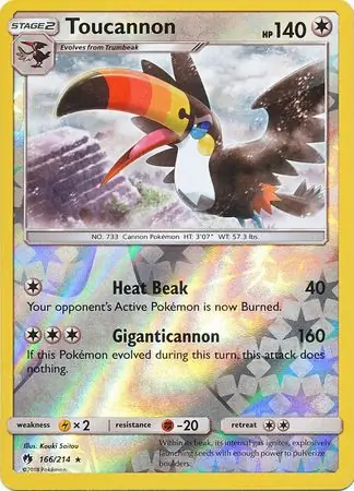 Toucannon Reverse Holo