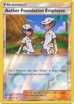 Aether Foundation Employee Reverse Holo 168